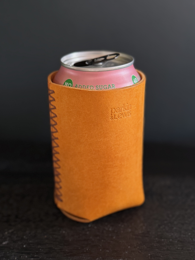 yellow drink can sleeve