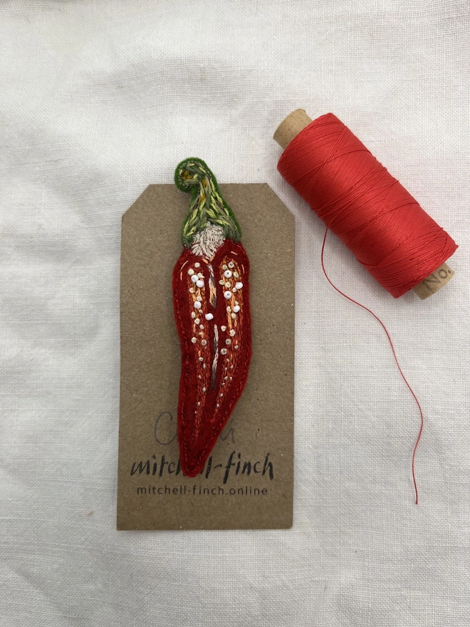 beaded chilli