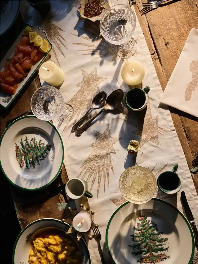 Christmas Star Table Runner