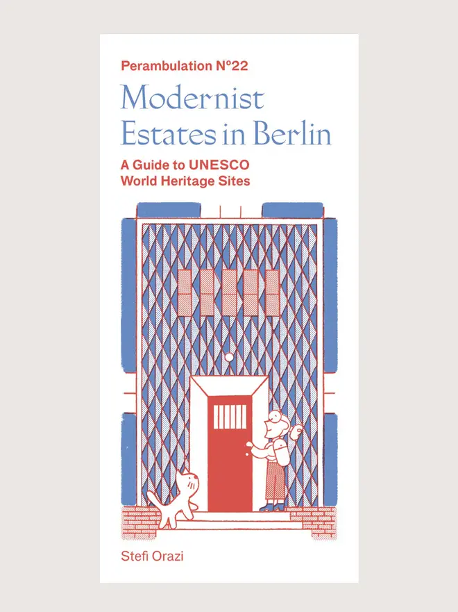modernist estates berlin walking guide. a walking map of berlin architecture.