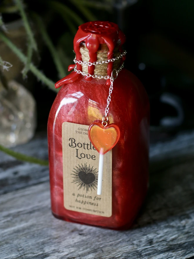 The bottled love potion