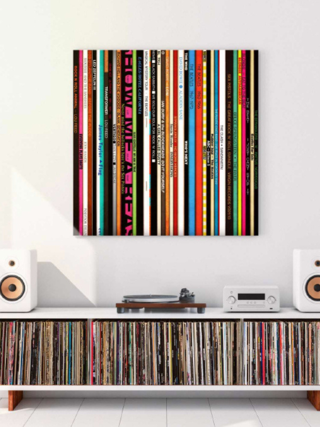 vinyl spines artwork