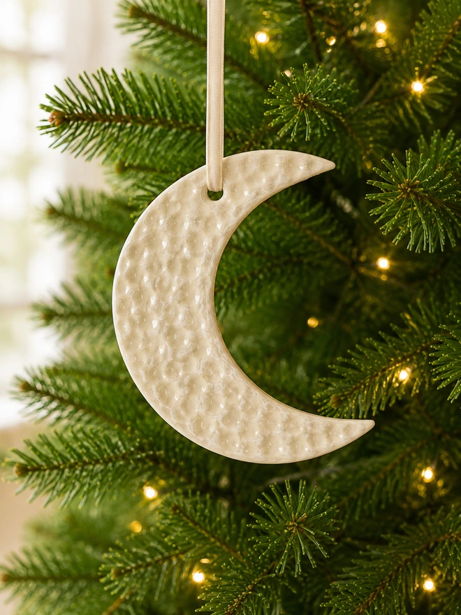ceramic christmas decoration set, Jenny Hopps Pottery