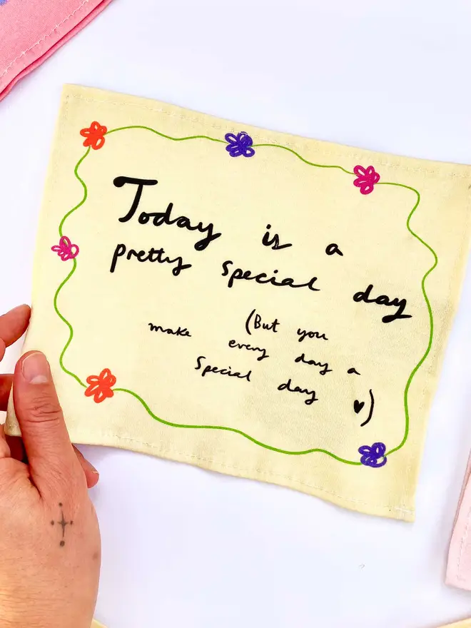 Today is a pretty special day handkerchief