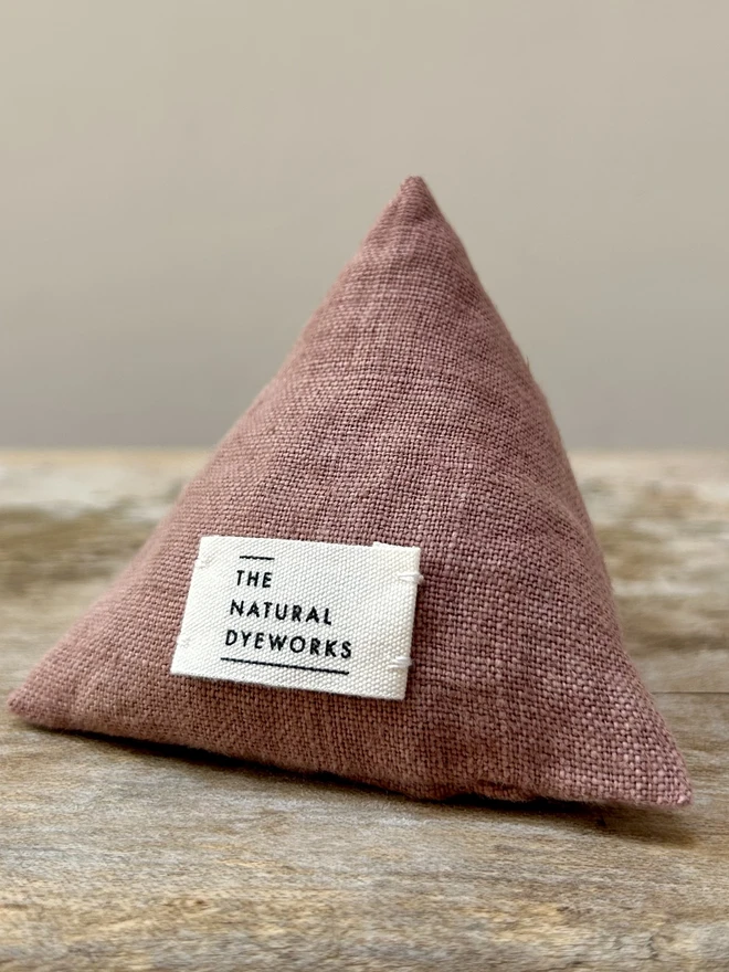 Tea Rose Linen Lavender Bag