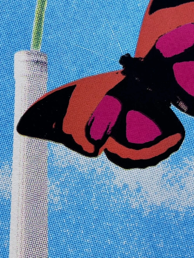 Flower Station Silkscreen Print 