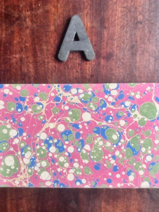 Matchbox Cover. A matchbox cover in A