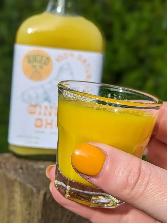 ginger shot bottle juice