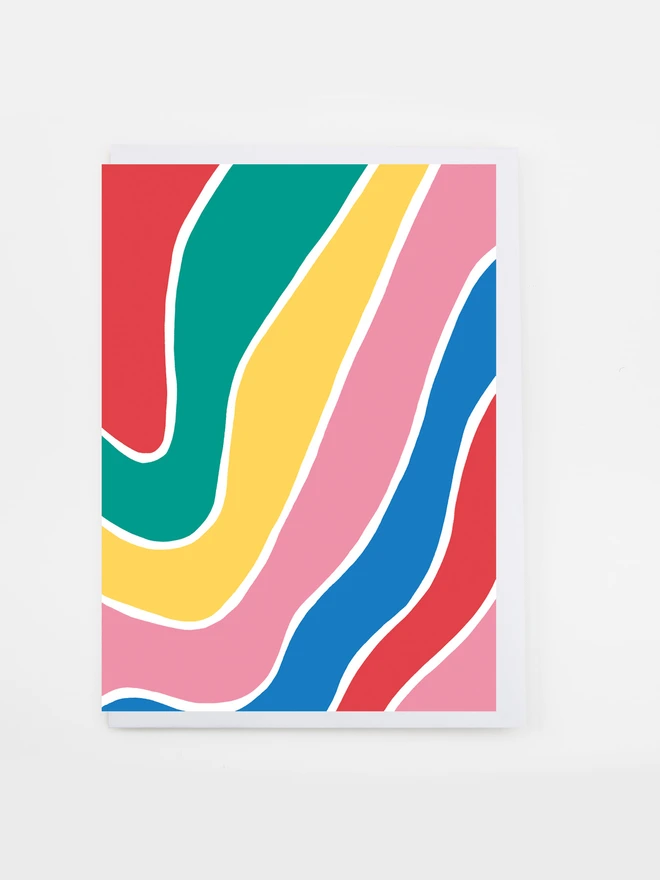 contour pattern card
