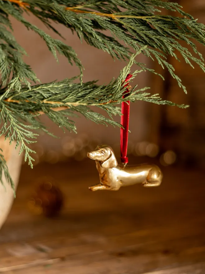 Dachschund Christmas Tree Decoration