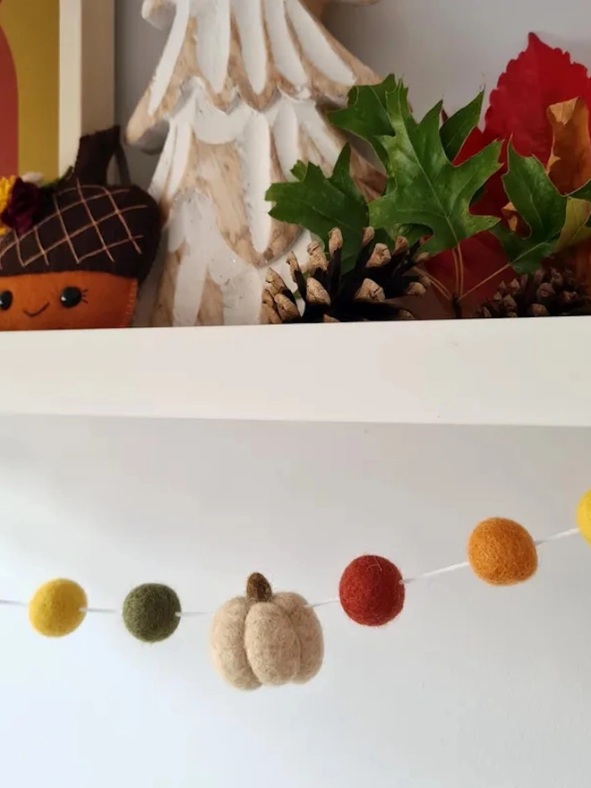 Pumpkin Garland Home Decoration 