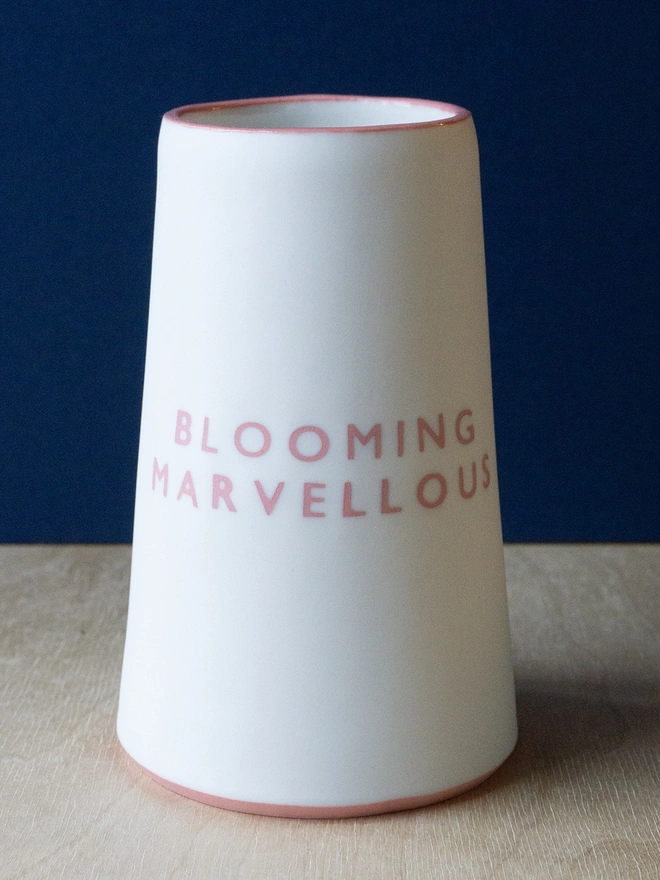 'Blooming Marvellous' Pink Flower Pot