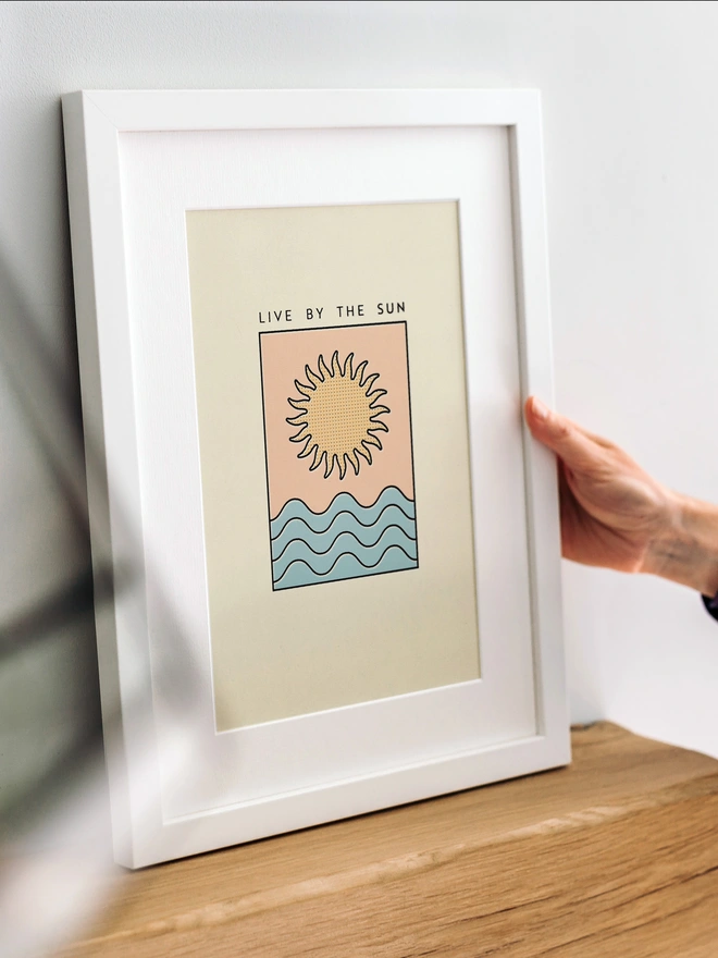 Live by the Sun Giclee Print