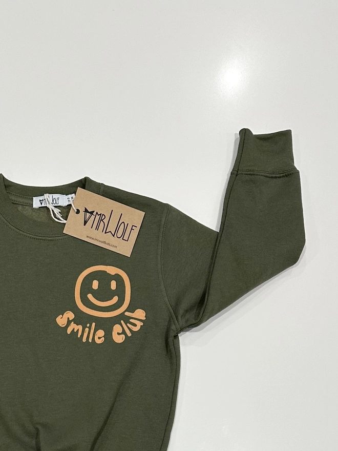 Smile club sweatshirt