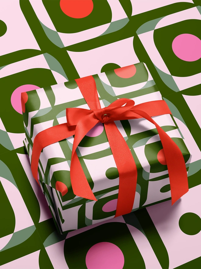 Storigraphic Graphical Print Wrapping Paper