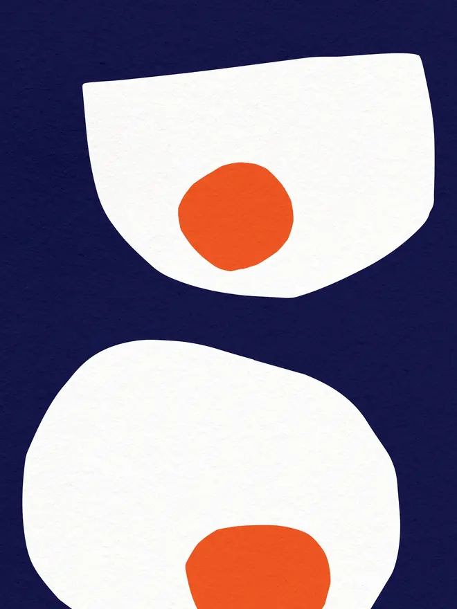'Fried Eggs' Print