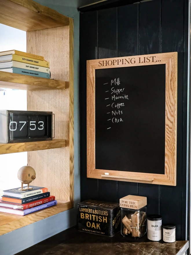 Shopping List Chalk board