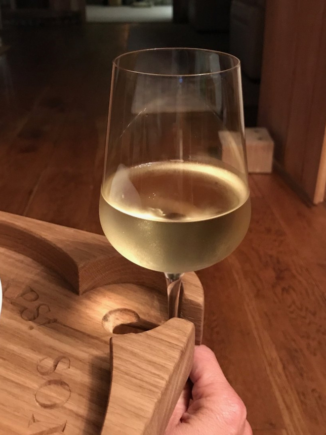Oak supper tray