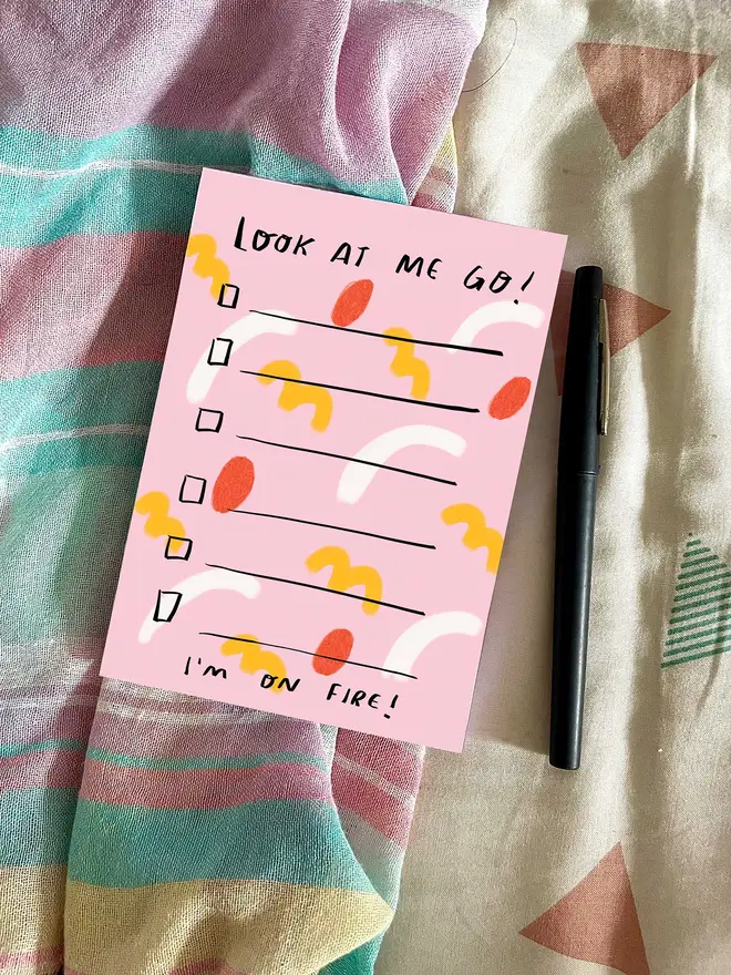 These colourful pads will brighten up your desk - and your Monday morning :)
