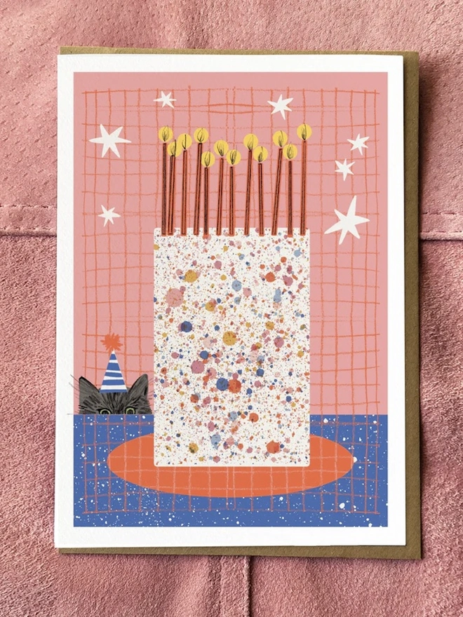 Birthday Cake Card