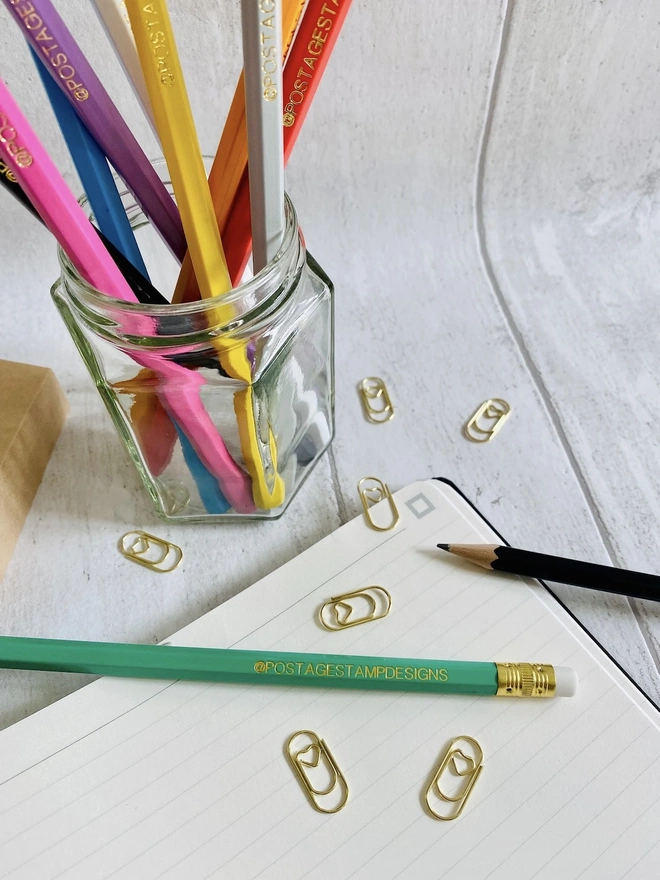 Positive Pencils Motivational Mental Health Gift (Set Of 5)