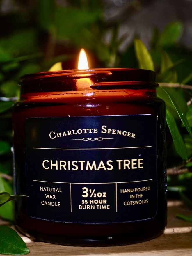 Christmas Tree Candle