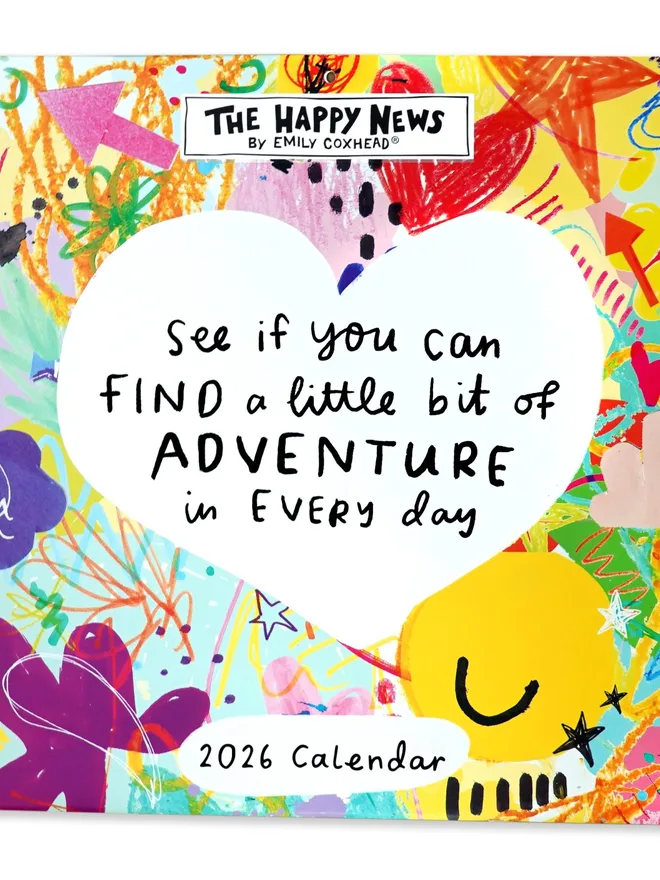 2026 Square Adventure Wall Calendar