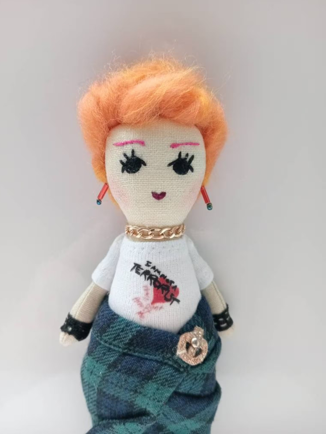 Vivienne Westwood inspired doll