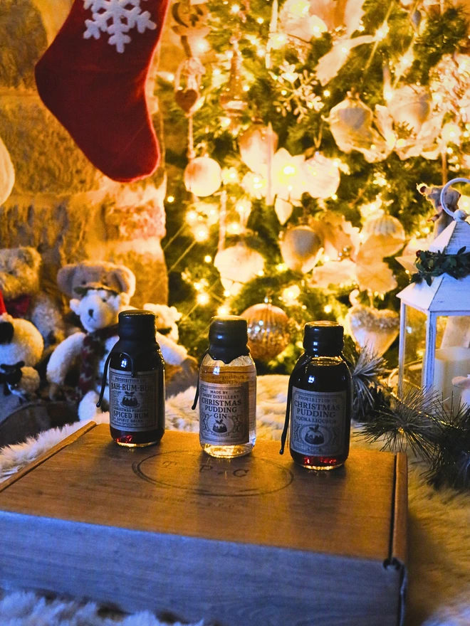 Christmas Pudding Liqueurs