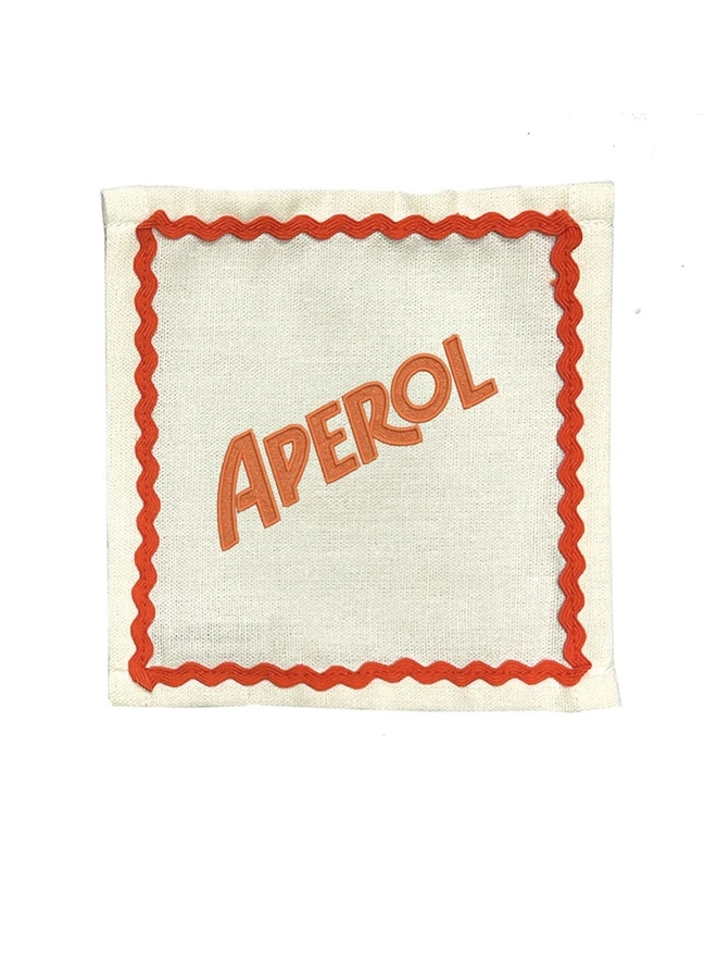 Personalised Aperol Cocktail Napkins (Set Of 2)
