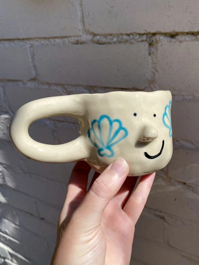 shell mug