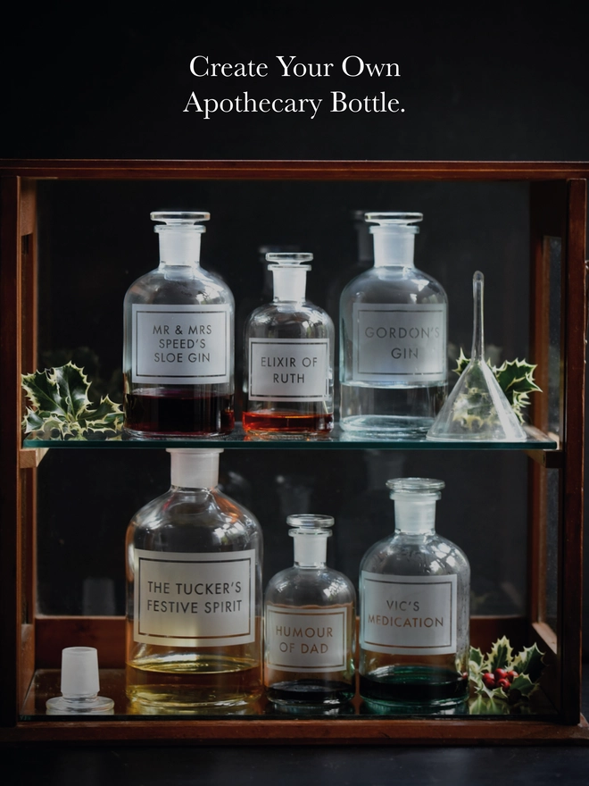 Bespoke Apothecary Bottle