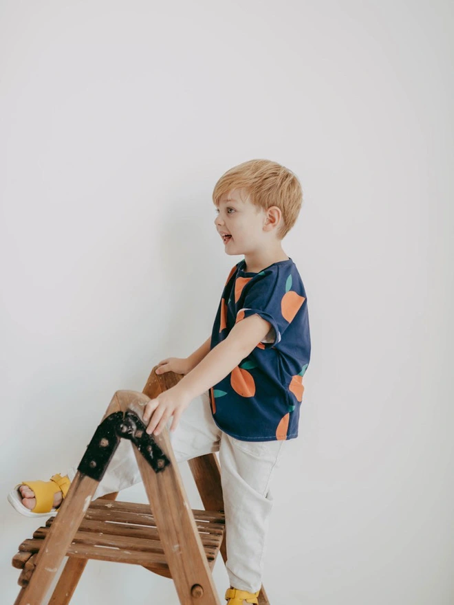 Clementine Organic Cuff T-shirt