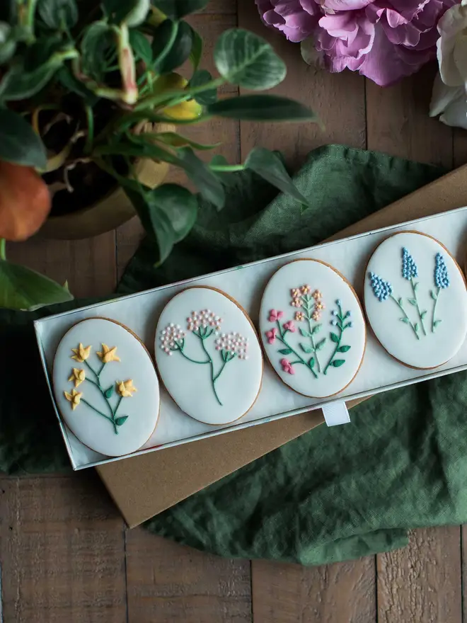 Wildflower Biscuit Gift Set