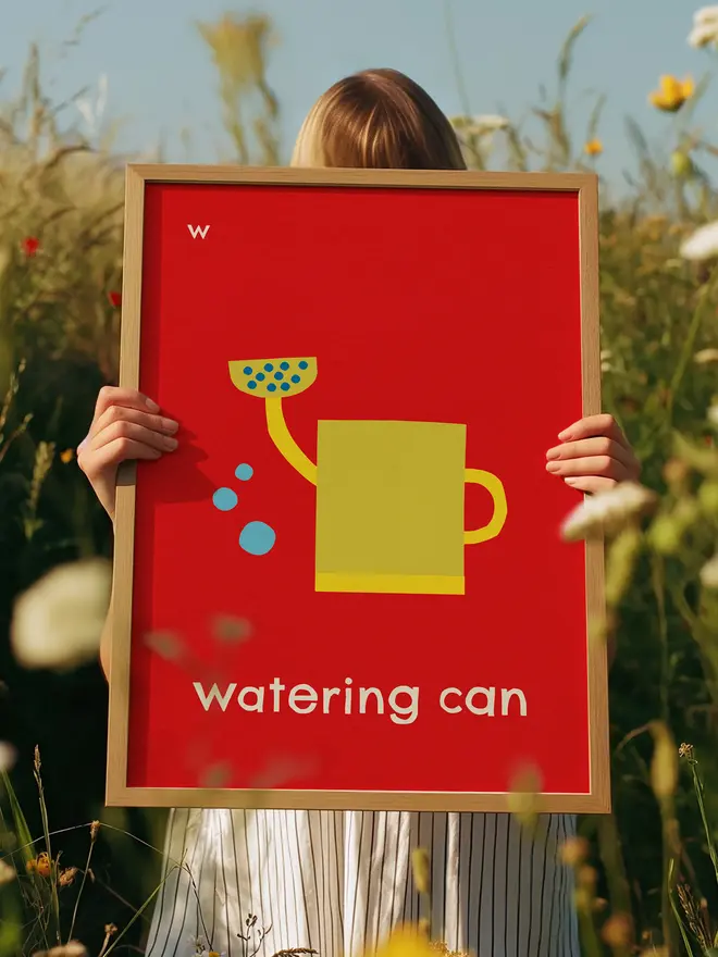 'Watering Can' Print