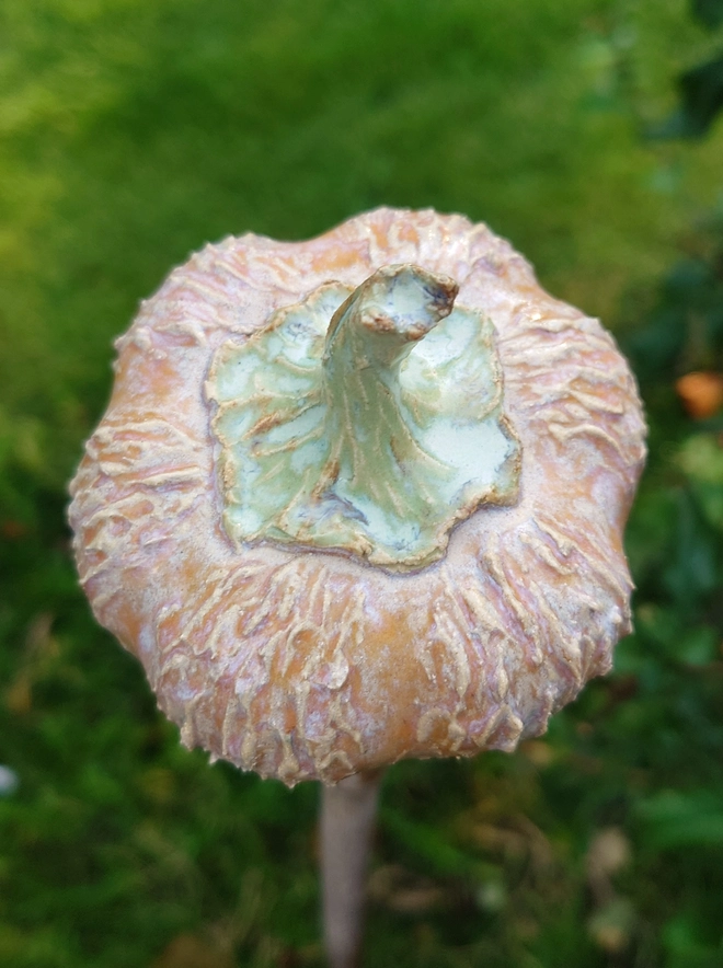 Pumpkin cane topper home decor