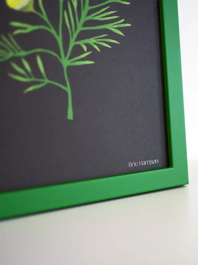 walk at snape flower print