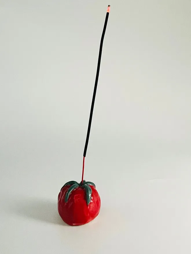 Tomato Incense Holder