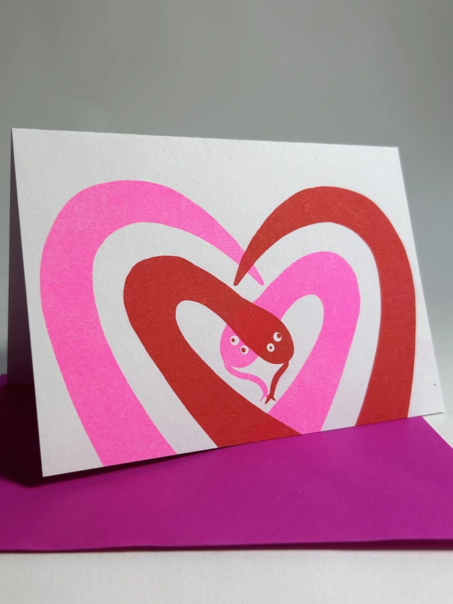 Worm Love Card