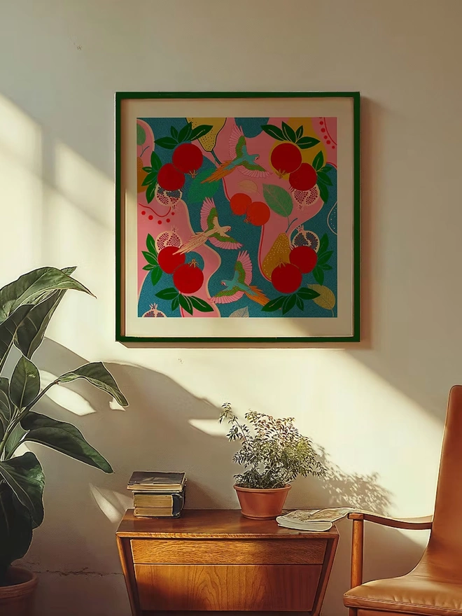 Indian Birdsong Giclee Print 