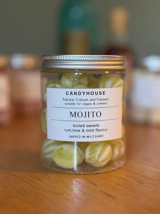 Mojito Boiled Sweets Candyhouse Vegan