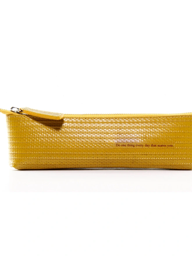 Vegan Leather Pencil Case