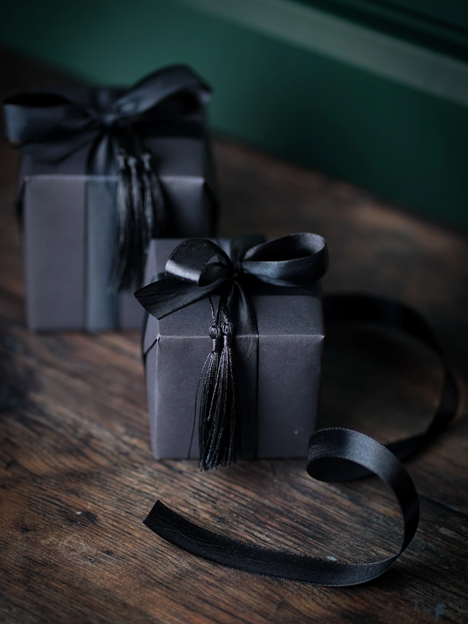 Signature Black Gift Wrap