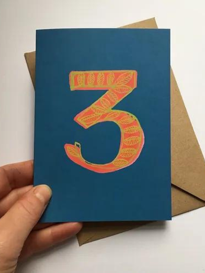 3rd Birthday Card