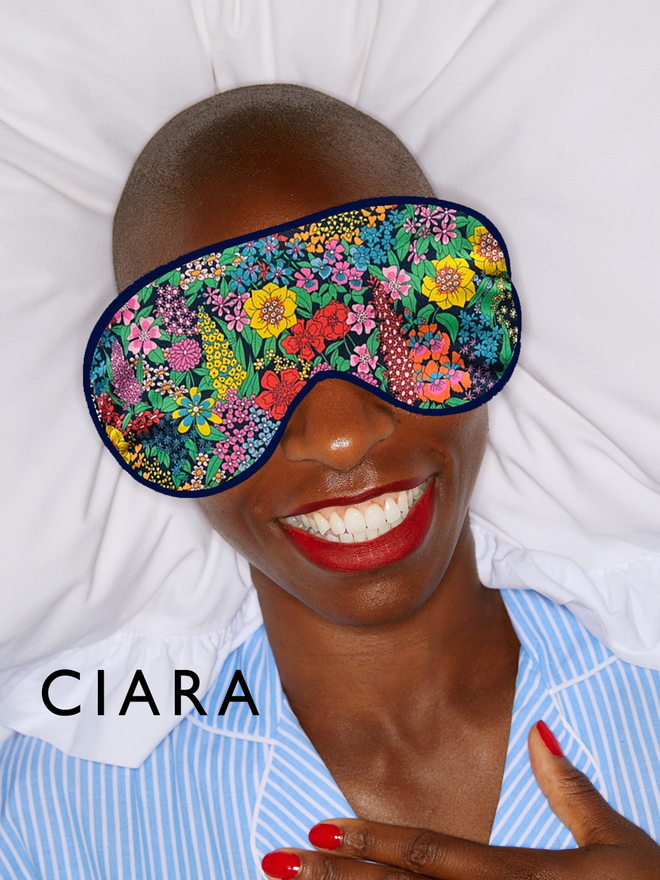 Ciara Liberty Print Eye Mask