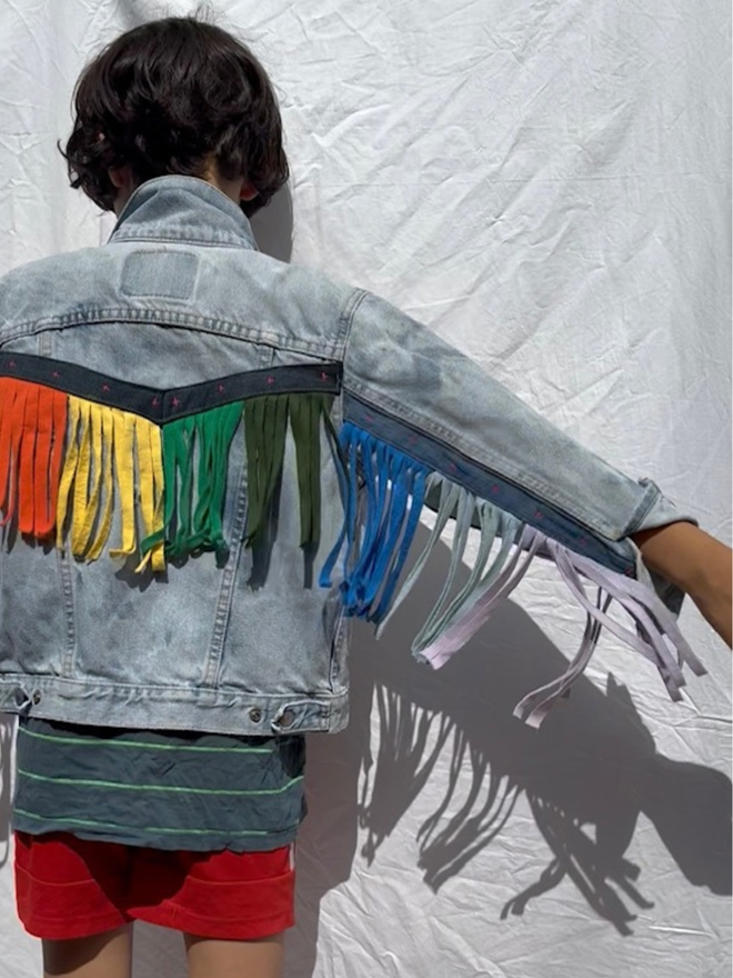 Upcycled Vintage Denim Jacket