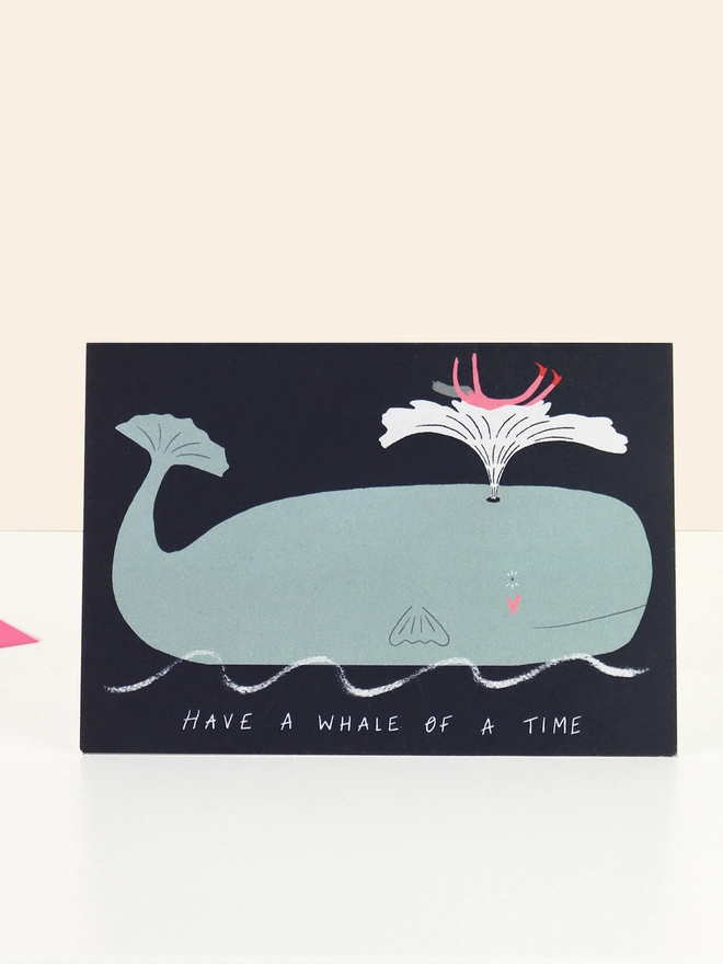 'Have a Whale of a Time' Card