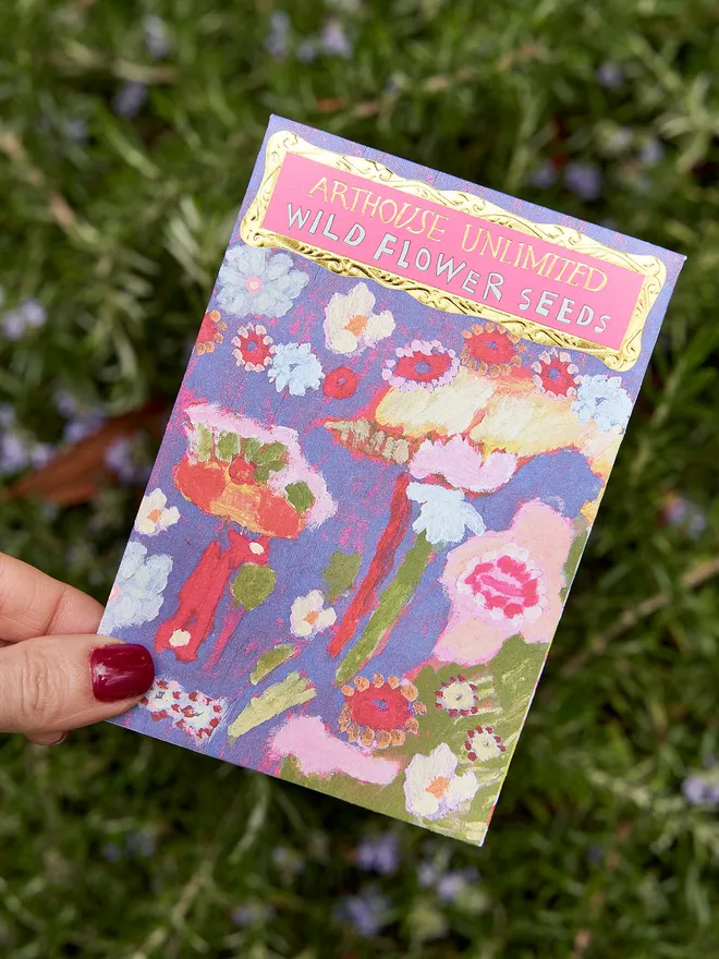 Wildflower seed packet