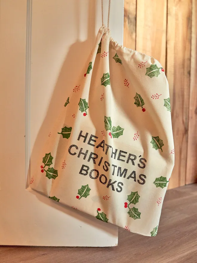 Heather's Christmas Book Bag