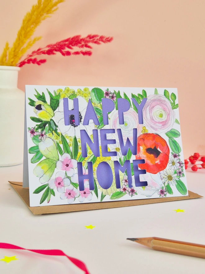Happy New Home card